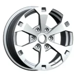 12 Inch Automotive Wheel 6 Hole Silver Machine Face PCD 108 Fashion Design Fit for Light Truck - Image 2