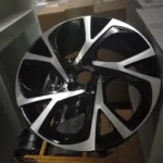 14 15 16 Inch Alloy Wheel with PCD 100-114.3 Tuning Wheels Black Machine Face Via Test - Image 3