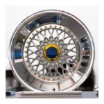 15 16 17 18 19 Inch 7j to 14 J Slanted Lip Style Mesh Design RS Silver Wheel Rim for Vintage Car Sport Wheel Rims Rines Mag Car Rims Jdm Style Car Wheel - Image 4