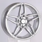 15-18inch Five Stars Red Blue Bronze Llantas Aluminum Car Wheel Rim