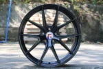 15-19 Inch Matte Black 5 Holes Aluminum Alloy Car Wheel Rim - Image 4