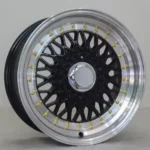 15/17inch Porsche Alloy Rim 8*100/114.3 Hub73.1mm Silver Spokes