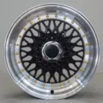 15/17inch Porsche Alloy Rim 8*100/114.3 Hub73.1mm Silver Spokes - Image 3