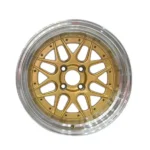 15inch 4*100*108 Gold Rim Wheel Top Sale Aftermarket Car - Image 2