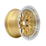 15inch 4*100*108 Gold Rim Wheel Top Sale Aftermarket Car