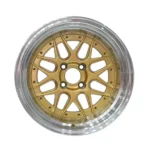 15inch 4*100*108 Gold Rim Wheel Top Sale Aftermarket Car - Image 4