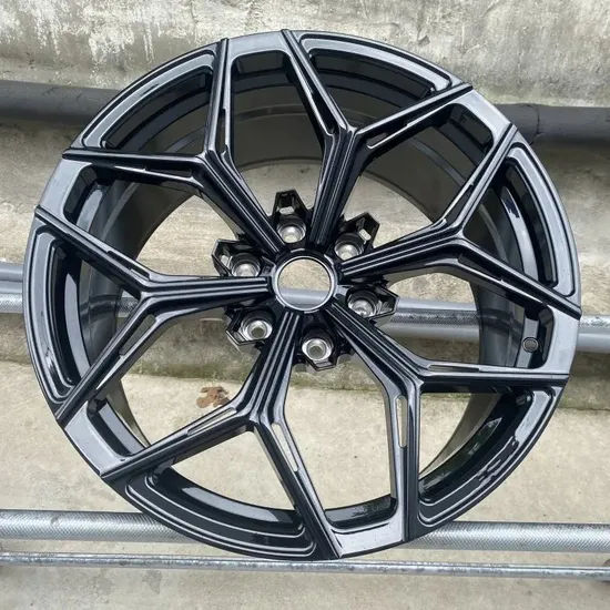16 17 18 19 Inch Black Chrome Finish Urban Driving Alloy Rims Aftermarket Wheel Car Rim Accessories