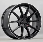 16 17 Inch 5X114.3 Black Alloys Aluminum Rims for Rays CE28 - Image 4