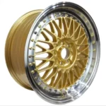 17-19 Inch Red Forged Alloy Wheels 5X112 5X120 5X127 Gloss Multi-Spoke