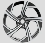 17-20 Inch Aftermarket Alloy Wheel for VW Toyota Hub Spoke - Image 2