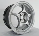 17 Inch 5 Spoke Custom Machine Lip Cast Aluminum Wheel Rim