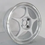 17 Inch 5 Spoke Custom Machine Lip Cast Aluminum Wheel Rim - Image 4