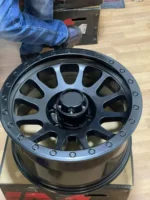 17X9 Offroad Matte Black Alloy Wheels 6X139.7 5X127 for SUV 4X4