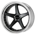18-20 Inch Custom Forged Wheel Rims 5X108 5X114.3 5X112 5X127 Matte Black Dual Finish