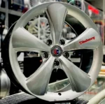 18 19 Inches 5 Holes Black Silver Aluminum Alloy Car Wheel Rim Aftermarket Disk Rine Mag - Image 3