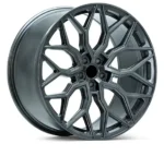 18 Inch 5X112 Silver Gloss Black Alloy Aluminum Car Rims - Image 2