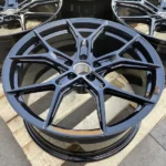 19 20 21 Inch Customized Aluminum Alloy Forged Rims 5X112 5X114.3 5X120 Gloss Black Passenger Car Wheels - Image 2