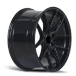 19 Inch 20 Inch 5X100 5X112 5X120 Car Alloy Wheel Rims Oy17184 Matt Black Chrome Rivets - Image 2