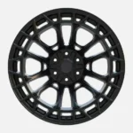 19 Inch 6*139.7 Flow Form Alloy Rims Matt Black/Silver Offroad/SUV - Image 2