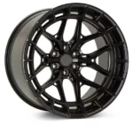 19 Inch 6*139.7 Flow Form Alloy Rims Matt Black/Silver Offroad/SUV - Image 4