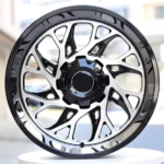 20*9j/20*10j/20*12j/22*12j/24*14 Rim Black Milling Window Chrome 4X4 Aluminum Alloy Offroad Wheels - Image 4
