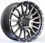 22inch Black SUV Pickup Wheel 5*150/6*139.7 Offroad Aftermarket Modified Rim