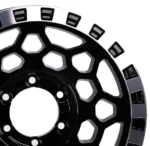 4X4 Off Road Car Wheel 5 Holes Black Beadlock Rim