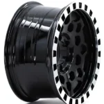 4X4 Off Road Car Wheel 5 Holes Black Beadlock Rim - Image 3