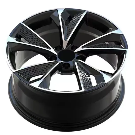 5-Holes Black Painting Replica Aluminum Alloy Passenger Car Wheel