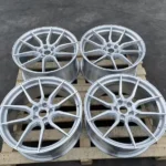 5 Holes Silver Forged Aluminum Alloy Car Wheel Rims - Image 3
