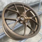 5 Spokes 5 Holes Aluminum Bronze Car Wheel Rims - Image 4
