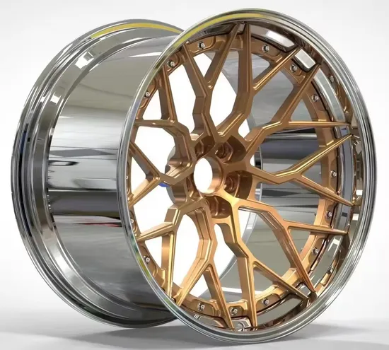 5X112-2-Piece-18-19-20inch-Black-Hub-Yellow-Spoke-Aluminium-Alloy-Wheel-Rim-Alloy-Rims 5X112 2 Piece 18 19 20inch Black Hub Yellow Spoke Aluminium Alloy Wheel Rim Alloy Rims - Image 1