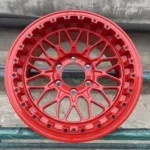 6 Holes Off-Road SUV Red Aluminum Alloy Wheel Rims