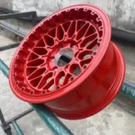 6 Holes Off-Road SUV Red Aluminum Alloy Wheel Rims - Image 3