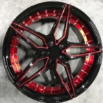 AC01 Gloss Black Red Inner Deep Concave Car Rim Alloy Wheels 19-22 - Image 4