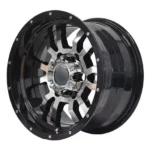 Alloy Wheels 15inch Car 5/6holes Black Aluminum Cold Multi-Spoke 4X4 SUV Wholesale Cast Rims - Image 3