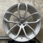 Auto Parts Car Wheel 5 Holes White Painting Aluminum Alloy Car Wheel Durable Car Wheel - Image 2