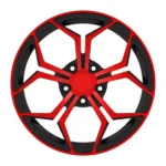 Auto-Parts Red Car Accessories Car Wheel Personalized Aluminum Car Alloy Rim Aluminum Alloy Wheels - Image 2
