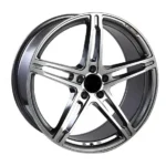 Best Sale Premium Quality Car Alloy Chrome Rine Rims Auto Spare Parts Aluminum Steer Wheels - Image 4