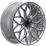 Black Aluminum Alloy Wheel: OEM/ODM Custom Cast Forged Flow Forming - Image 4