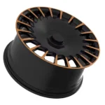 Black Custom Forged Lightweight Alloy Wheels 16-24 Inch Rims