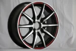 Black Machine Face 13 14 15 Car Racing Mag Wheels PCD 98~100 with 4/5 Hole Aftermarket Alloy Wheels - Image 3
