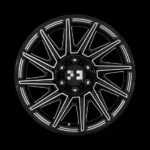 Black XD Style Alloy Wheel Rim for SUV Off-Road Car - Image 3