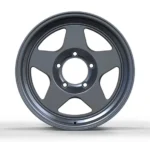 Black Polished Star Spokes 18 Inch Aftermarket Alloy Rims