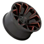 Black Red Assault off-Road Car Wheel 15-24inch Deep Concave Rugged Monoblock for 4X4 SUV - Image 3