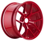 Black Red Silver High Quality 5 Holes Golden Wheel Alloy Car Wheel Rims Concave Car Wheel - Image 2