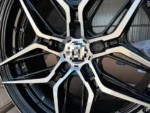 Black Silver Bronze 5 Holes Aluminum Alloy Car Wheels - Image 4