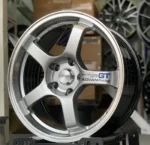 Black Silver Bronze White Color Chrome 16 17 18 19 Size Car Wheel Rim Mag 4/5 Holes - Image 3