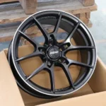 Black Silver Color Aftermarket 5 Holes High Performance Aluminum Alloy Wheel Rims - Image 4