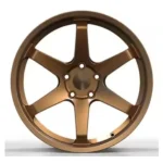 Bronze Black Wheel-Hub-Rim-Spoke Double Color OEM ODM Wheel Factory Manufacture Various Wheels Custom Forged Aluminum Alloy Car Rims Car Hubs - Image 2
